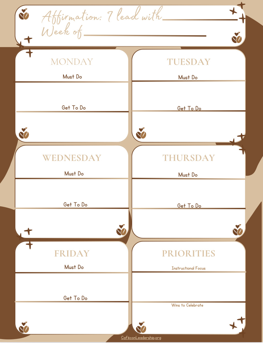 ✨Pa’lante with Purpose Planner